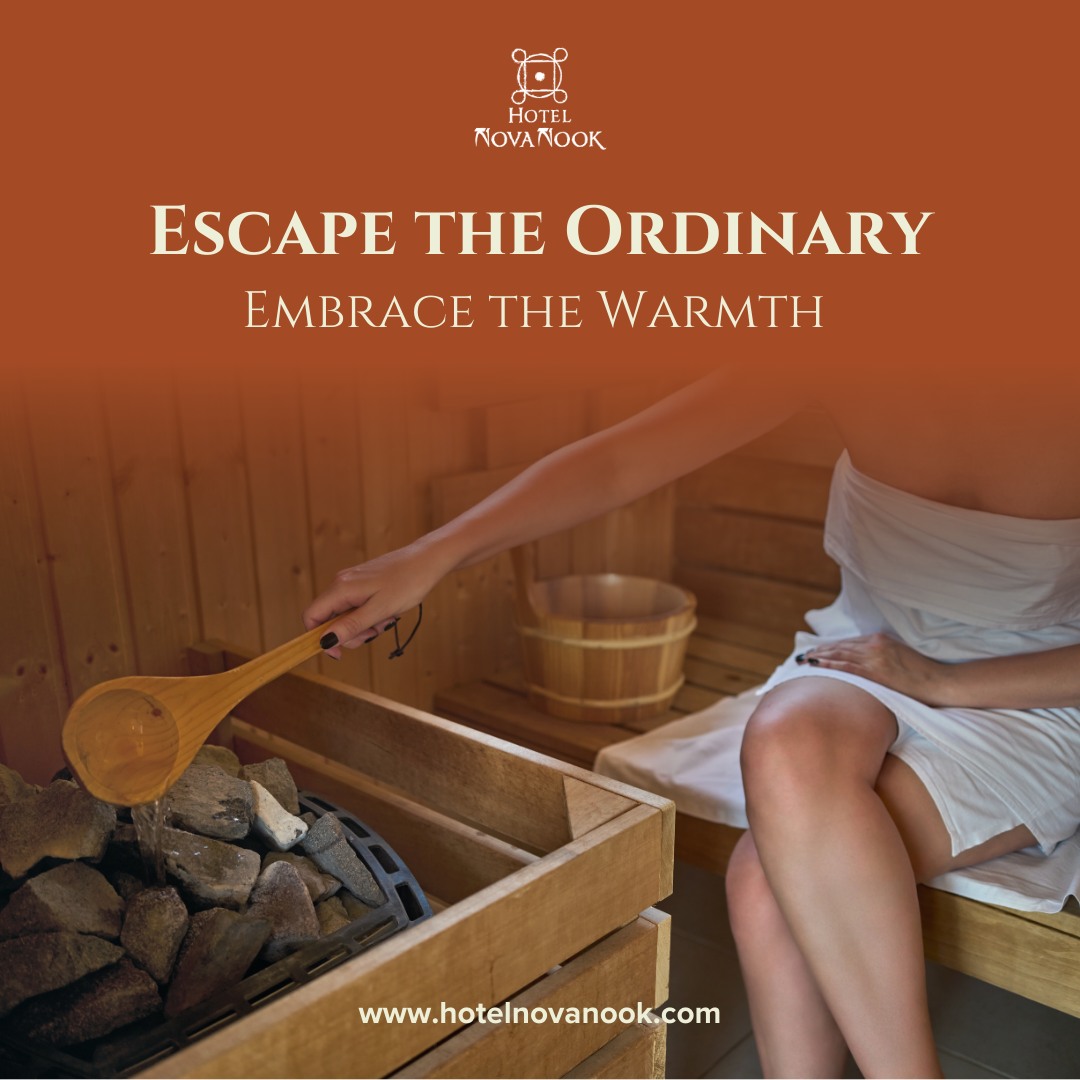 Wellness sauna facility offering heat therapy and relaxation in Boudha, Kathmandu